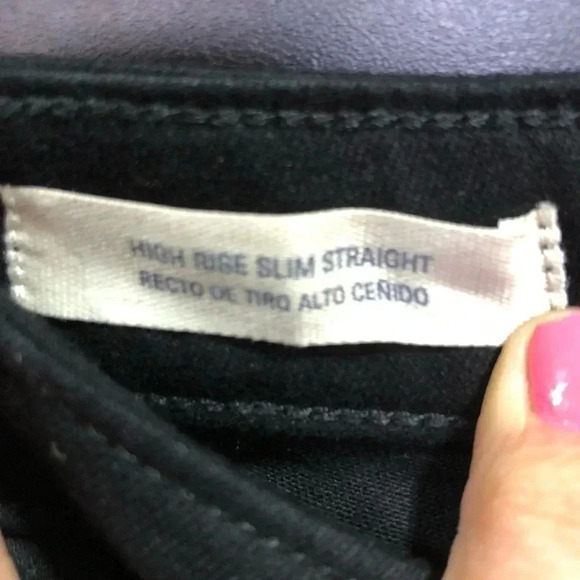 Universal Thread High Rise,slim straight,No Fade,stretch 5 Pocket,Belt loop - Picture 7 of 7